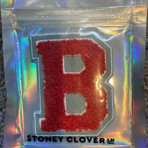 Stoney Clover Lane “B” Varsity Patch Red NWT